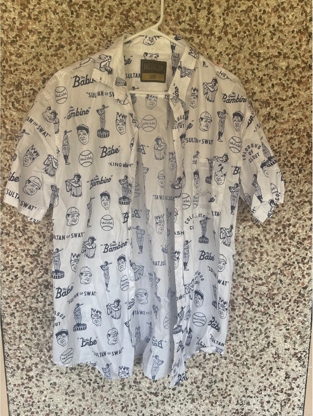 Baseballism x Babe Ruth Collection Button-Up Shirt